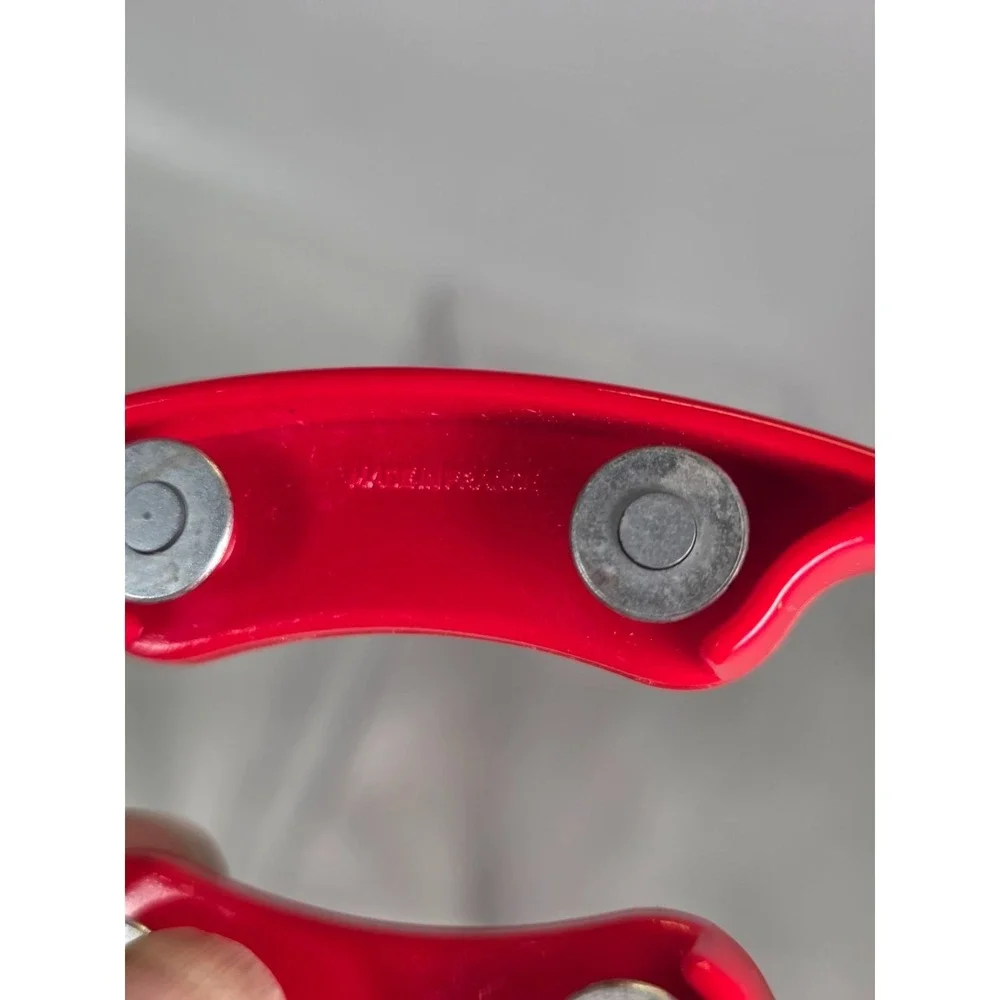 Screwpull Le Creuset Corkscrew Bottle Opener Foil Cutter Red France Vintage Rare